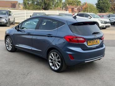 SPOTICAR Ford Fiesta 1.0t Ecoboost Vignale Edition Euro 6 (s/s) 5dr Used Car - Hatchback Petrol Blue - Billinghay - 1200624887_2
