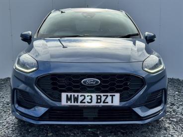 SPOTICAR Ford Fiesta 1.0t Ecoboost St-line Euro 6 (s/s) 5dr Used Car - Hatchback Petrol Blue - Kingswinford - 1200625863_2