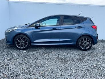 SPOTICAR Ford Fiesta 1.0t Ecoboost St-line Euro 6 (s/s) 5dr Used Car - Hatchback Petrol Blue - Kingswinford - 1200625863_4