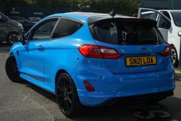 SPOTICAR Ford Fiesta 1.5t Ecoboost St Edition Euro 6 (s/s) 3dr Used Car - Hatchback Petrol Blue - Leamington - 1200628332_3