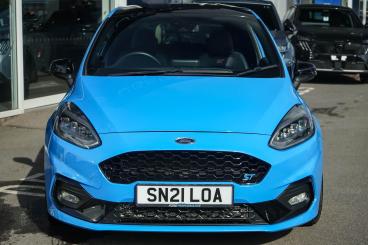 SPOTICAR Ford Fiesta 1.5t Ecoboost St Edition Euro 6 (s/s) 3dr Used Car - Hatchback Petrol Blue - Leamington - 1200628332_4