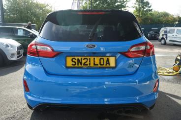 SPOTICAR Ford Fiesta 1.5t Ecoboost St Edition Euro 6 (s/s) 3dr Used Car - Hatchback Petrol Blue - Leamington - 1200628332_5