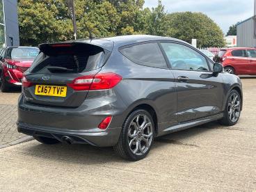 SPOTICAR Ford Fiesta 1.0t Ecoboost St-line Euro 6 (s/s) 3dr Used Car - Hatchback Petrol Grey - Kettering - 1200629197_3