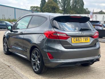 SPOTICAR Ford Fiesta 1.0t Ecoboost St-line Euro 6 (s/s) 3dr Used Car - Hatchback Petrol Grey - Kettering - 1200629197_5