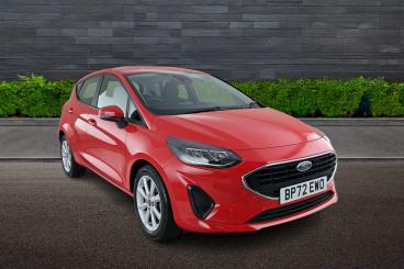 SPOTICAR Ford Fiesta 1.0t Ecoboost Trend Euro 6 (s/s) 5dr Used Car - Hatchback Petrol Red - Telford - 1200629389_1