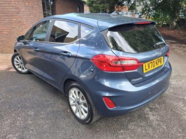 SPOTICAR Ford Fiesta 1.0t Ecoboost Mhev Titanium Euro 6 (s/s) 5dr Used Car - Hatchback Petrol Blue - Accrington - 1200629592_5