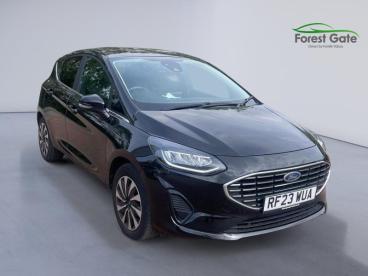 SPOTICAR Ford Fiesta 1.0t Ecoboost Titanium Euro 6 (s/s) 5dr Used Car - Hatchback Petrol Black - Corby - 1200632524_2