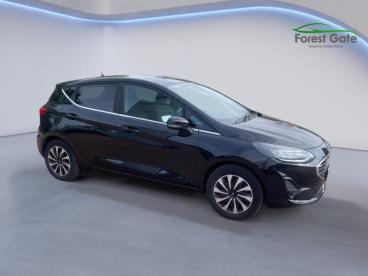 SPOTICAR Ford Fiesta 1.0t Ecoboost Titanium Euro 6 (s/s) 5dr Used Car - Hatchback Petrol Black - Corby - 1200632524_3