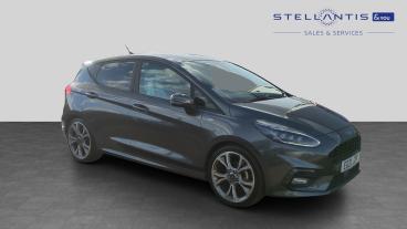 SPOTICAR Ford Fiesta 1.0t Ecoboost Mhev St-line X Edition Euro 6 (s/s) Used Car - Hatchback Petrol Grey - Crawley - 1200633404_1