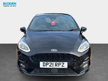 SPOTICAR Ford Fiesta 1.0t Ecoboost Mhev St-line Edition Euro 6 (s/s) 5d Used Car - Hatchback Petrol Black - Telford - 1200635047_2