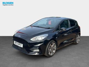 SPOTICAR Ford Fiesta 1.0t Ecoboost Mhev St-line Edition Euro 6 (s/s) 5d Used Car - Hatchback Petrol Black - Telford - 1200635047_3