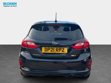 SPOTICAR Ford Fiesta 1.0t Ecoboost Mhev St-line Edition Euro 6 (s/s) 5d Used Car - Hatchback Petrol Black - Telford - 1200635047_5