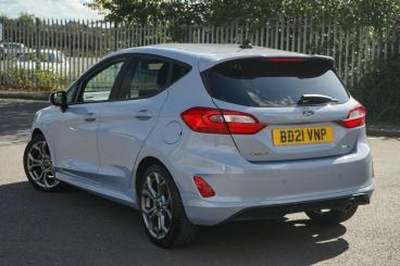 SPOTICAR Ford Fiesta 1.0t Ecoboost Mhev St-line Edition Euro 6 (s/s) 5d Used Car - Hatchback Petrol Blue - Bromsgrove - 1200635481_3