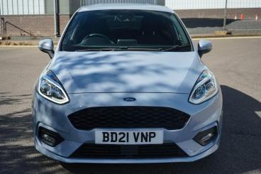 SPOTICAR Ford Fiesta 1.0t Ecoboost Mhev St-line Edition Euro 6 (s/s) 5d Used Car - Hatchback Petrol Blue - Bromsgrove - 1200635481_4