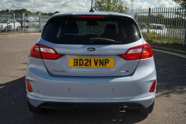 SPOTICAR Ford Fiesta 1.0t Ecoboost Mhev St-line Edition Euro 6 (s/s) 5d Used Car - Hatchback Petrol Blue - Bromsgrove - 1200635481_5