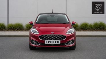 SPOTICAR Ford Fiesta 1.0t Ecoboost Vignale Auto Euro 6 (s/s) 5dr Used Car - Hatchback Petrol Red - Rochdale - 1200635857_2