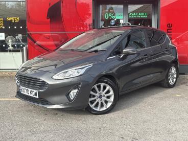 SPOTICAR Ford Fiesta 1.0t Ecoboost Mhev Titanium Euro 6 (s/s) 5dr Used Car - Hatchback Petrol Grey - Slough - 1200638256_3
