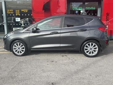 SPOTICAR Ford Fiesta 1.0t Ecoboost Mhev Titanium Euro 6 (s/s) 5dr Used Car - Hatchback Petrol Grey - Slough - 1200638256_4