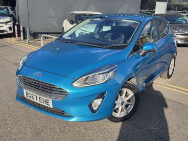SPOTICAR Ford Fiesta 1.0t Ecoboost Zetec Euro 6 (s/s) 5dr Used Car - Hatchback Petrol Blue - Wakefield - 1200640717_2