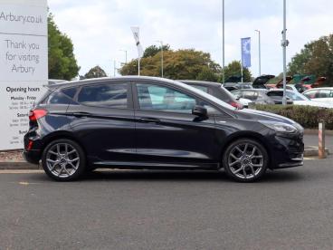 SPOTICAR Ford Fiesta 1.0t Ecoboost St-line Euro 6 (s/s) 5dr Used Car - Hatchback Petrol Black - Walsall - 1200641289_5