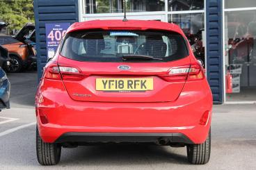 SPOTICAR Ford Fiesta 1.0t Ecoboost Zetec Euro 6 (s/s) 5dr Used Car - Hatchback Petrol Red - Lichfield - 1200641385_3