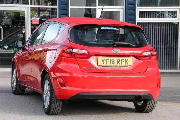 SPOTICAR Ford Fiesta 1.0t Ecoboost Zetec Euro 6 (s/s) 5dr Used Car - Hatchback Petrol Red - Lichfield - 1200641385_5