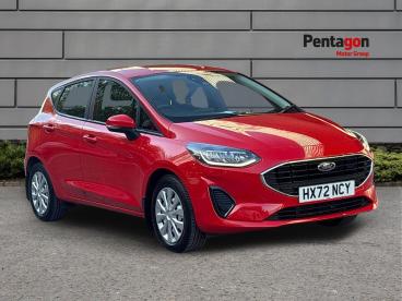 SPOTICAR Ford Fiesta 1.1 Ti-vct Trend Euro 6 (s/s) 5dr Used Car - Hatchback Petrol Red - Sheffield - 1200641581_1