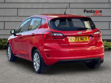 SPOTICAR Ford Fiesta 1.1 Ti-vct Trend Euro 6 (s/s) 5dr Used Car - Hatchback Petrol Red - Sheffield - 1200641581_2