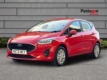 SPOTICAR Ford Fiesta 1.1 Ti-vct Trend Euro 6 (s/s) 5dr Used Car - Hatchback Petrol Red - Sheffield - 1200641581_3
