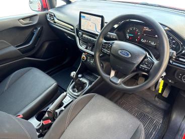 SPOTICAR Ford Fiesta 1.1 Ti-vct Trend Euro 6 (s/s) 5dr Used Car - Hatchback Petrol Red - Sheffield - 1200641581_5