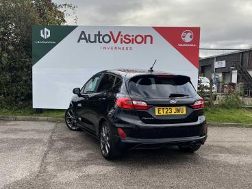 SPOTICAR Ford Fiesta 1.0t Ecoboost St-line Euro 6 (s/s) 5dr Used Car - Hatchback Petrol Black - Inverness - 1200641937_2