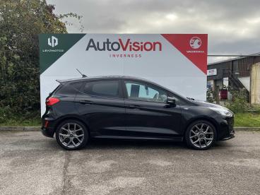 SPOTICAR Ford Fiesta 1.0t Ecoboost St-line Euro 6 (s/s) 5dr Used Car - Hatchback Petrol Black - Inverness - 1200641937_3