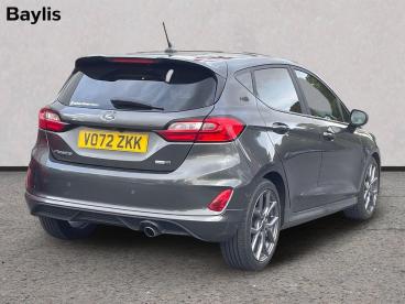 SPOTICAR Ford Fiesta 1.0t Ecoboost Mhev St-line Edition Euro 6 (s/s) 5d Used Car - Hatchback Petrol Grey - Evesham - 1200642755_2