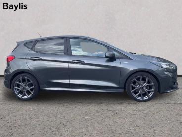 SPOTICAR Ford Fiesta 1.0t Ecoboost Mhev St-line Edition Euro 6 (s/s) 5d Used Car - Hatchback Petrol Grey - Evesham - 1200642755_5