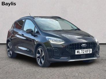 SPOTICAR Ford Fiesta 1.0t Ecoboost Active Euro 6 (s/s) 5dr Used Car - Hatchback Petrol Black - Evesham - 1200642759_1