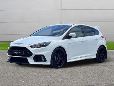 SPOTICAR Ford Focus 2.3t Ecoboost Rs Awd Euro 6 (s/s) 5dr Used Car - Saloon Petrol White - Selby - 1200540240_3