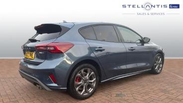 SPOTICAR Ford Focus 1.0t Ecoboost Mhev St-line Edition Euro 6 (s/s) 5d Used Car - Saloon Petrol Blue - Leicester - 1200547948_3