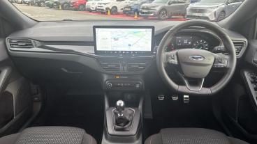 SPOTICAR Ford Focus 1.0t Ecoboost Mhev St-line Edition Euro 6 (s/s) 5d Used Car - Saloon Petrol Blue - Leicester - 1200547948_4