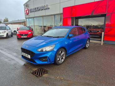 SPOTICAR Ford Focus 1.0t Ecoboost St-line Auto Euro 6 (s/s) 5dr Used Car - Saloon Petrol Blue - Boston - 1200558853_3