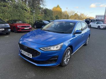 SPOTICAR Ford Focus 1.0t Ecoboost Mhev Titanium Euro 6 (s/s) 5dr Used Car - Saloon Hybrid Blue - Colwyn Bay - 1200560718_3