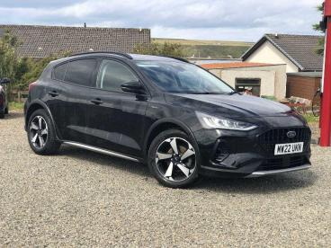 SPOTICAR Ford Focus 1.0t Ecoboost Mhev Active Euro 6 (s/s) 5dr Used Car - Saloon Hybrid Black - Inverness - 1200560894_1