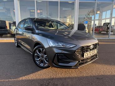 SPOTICAR Ford Focus 1.0t Ecoboost St-line Euro 6 (s/s) 5dr Used Car - Saloon Petrol Grey - Boston - 1200562611_1