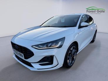 SPOTICAR Ford Focus 1.0t Ecoboost Mhev St-line X Dct Euro 6 (s/s) 5dr Used Car - Saloon Hybrid White - Corby - 1200569474_5