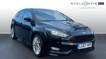 SPOTICAR Ford Focus 1.0t Ecoboost St-line Euro 6 (s/s) 5dr Used Car - Saloon Petrol Blue - Wimbledon - 1200573577_1