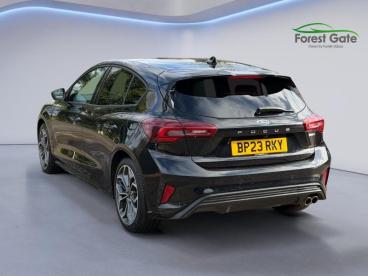 SPOTICAR Ford Focus 1.0t Ecoboost Mhev St-line X Dct Euro 6 (s/s) 5dr Used Car - Saloon Hybrid Black - Corby - 1200577413_4