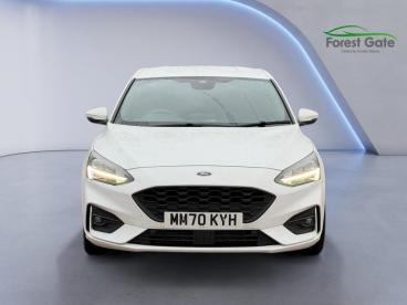 SPOTICAR Ford Focus 1.0t Ecoboost Mhev St-line X Edition Euro 6 (s/s) Used Car - Saloon Petrol White - Corby - 1200577414_2