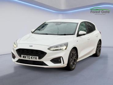SPOTICAR Ford Focus 1.0t Ecoboost Mhev St-line X Edition Euro 6 (s/s) Used Car - Saloon Petrol White - Corby - 1200577414_3