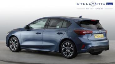 SPOTICAR Ford Focus 1.0t Ecoboost St-line Euro 6 (s/s) 5dr Used Car - Saloon Petrol Blue - Birmingham - 1200577530_3