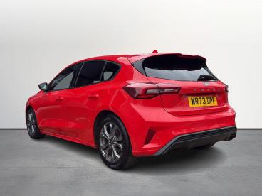 SPOTICAR Ford Focus 1.0t Ecoboost St-line Euro 6 (s/s) 5dr Used Car - Saloon Petrol Red - Letchworth - 1200588227_3