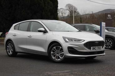 SPOTICAR Ford Focus 1.0t Ecoboost Mhev Titanium Dct Euro 6 (s/s) 5dr Used Car - Saloon Hybrid Silver - Newry - 1200589705_1